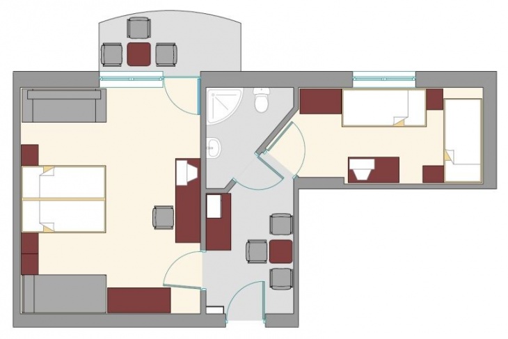 Classic rodinná izba s 1,5 izbami